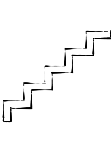 Laiptuoti karpyti laiptai