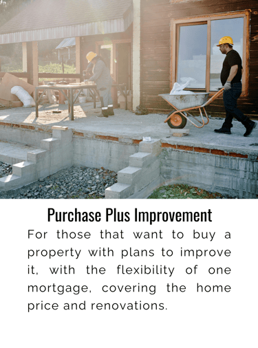 Lowest rates for mortgages in Ontario for Purchase Plus Improvement Mortgages. Best rates in Niagara