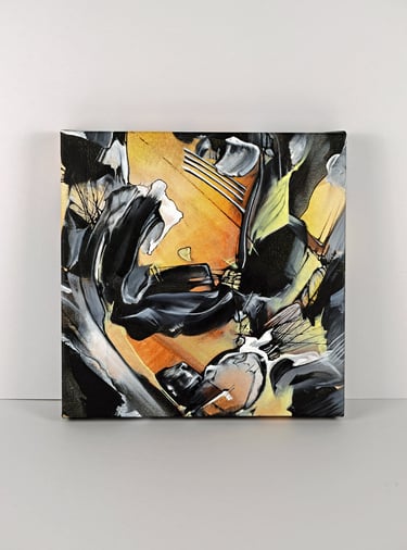 Abstract art painting by Eric Stiles