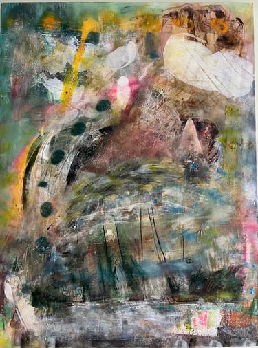 The day started well - acrylic on canvas, — Nikki Kelly