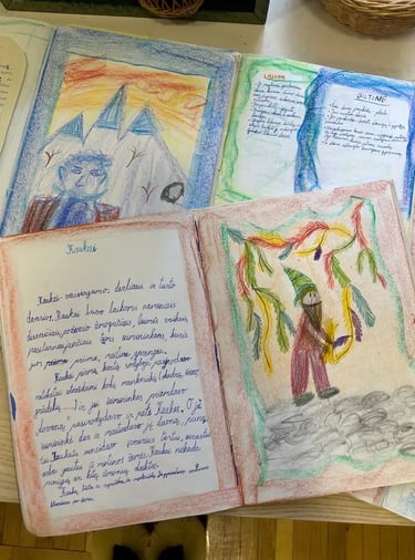 Mokinių veiklos Klaipėdos Valdorfo mokykloje