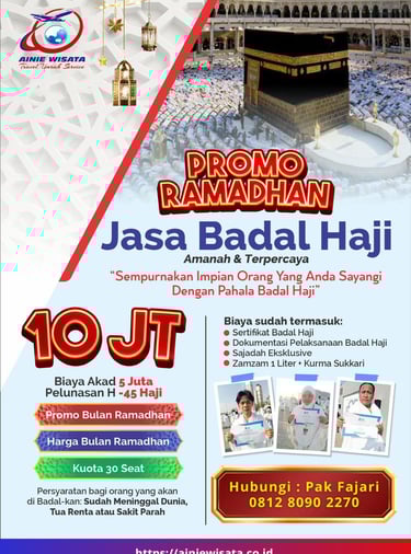 biaya badal haji 2026 promo ramadhan