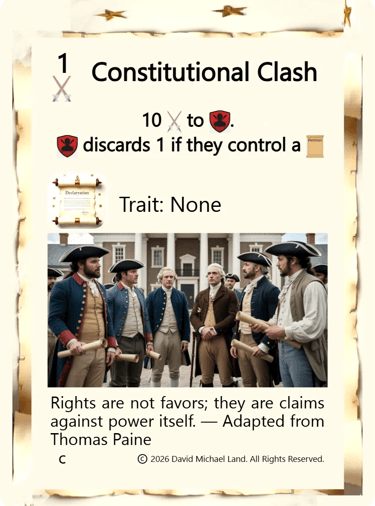 Constitutional Clash