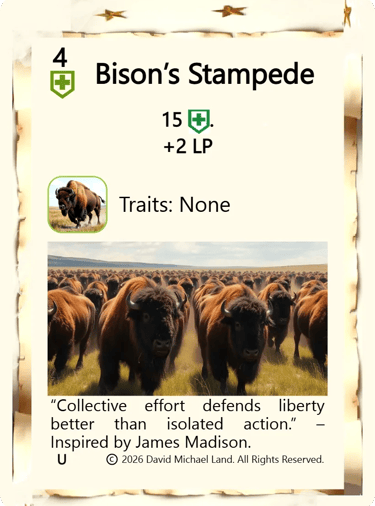 Bison's Stampede