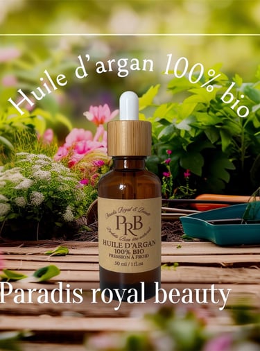 huile d'argan bio 100% artisanal avec un flacon facile a utiliser