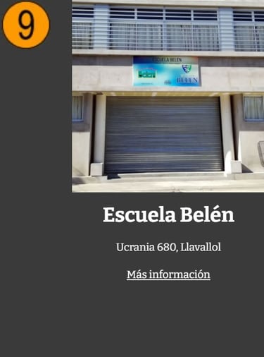 Jardin de Infantes Belén, Llavallol