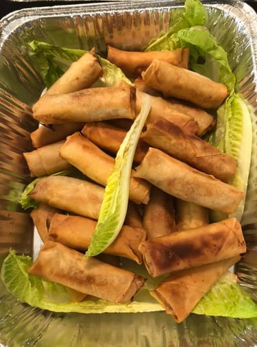 pork spring rolls