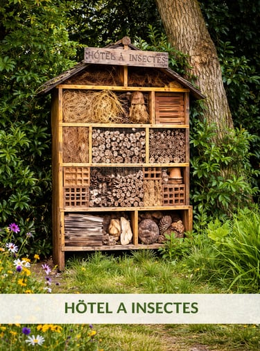 amenagement ecologique nichoirs a oiseaux dans le lotissement Belbeuf proche Rouen