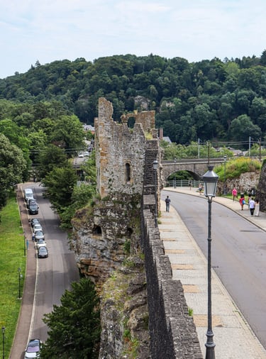 Vestingswerken Luxemburg-STad - Dent Creuse