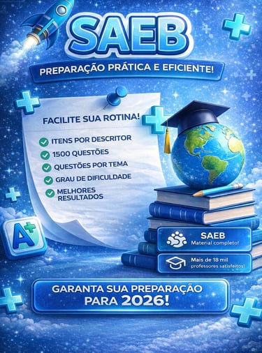 *Vi que você ainda não garantiu o Preparatório SAEB.*  *