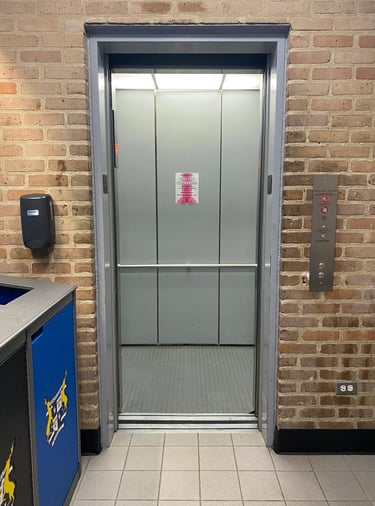 Lovett Toaster's only elevator