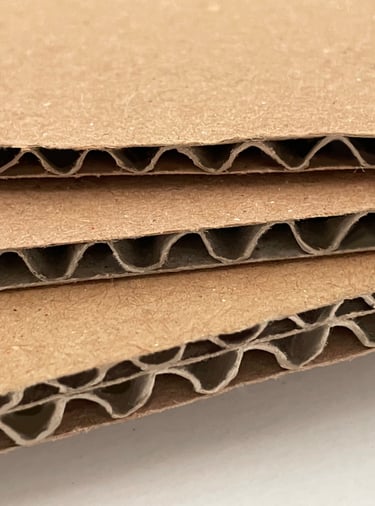 Kardus Corrugated Single Wall dengan Double Wall