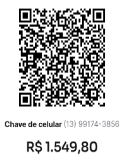 QR code para pix do curso completo Primavera P6