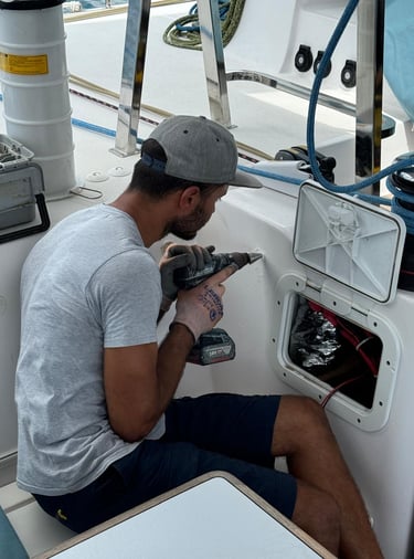 Baptiste, The Yacht Mate crew