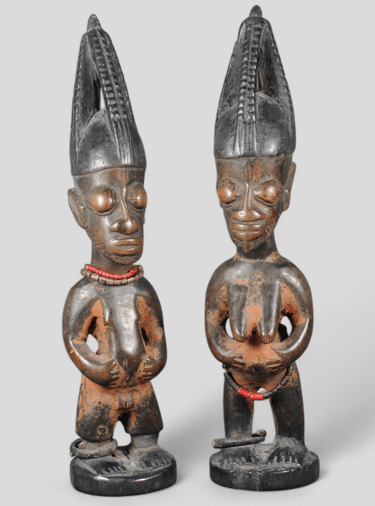 ibeji master of owu shango sango shrine ibedji twin jumeaux yoruba nigeria