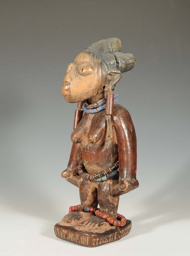 ibeji frederic hanley english agnglais collector collectionneur ibedji twin jumeau nigeria yoruba