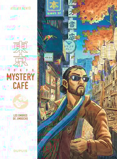Première de couverture du tome 2 de la BD Tokyo mystery Café