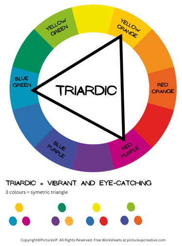color theory triadic