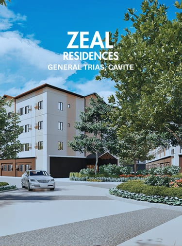 a car parked in front of a building with a car parked in front of it