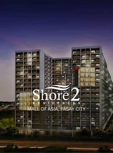 a large building with a large sign that says shore 2