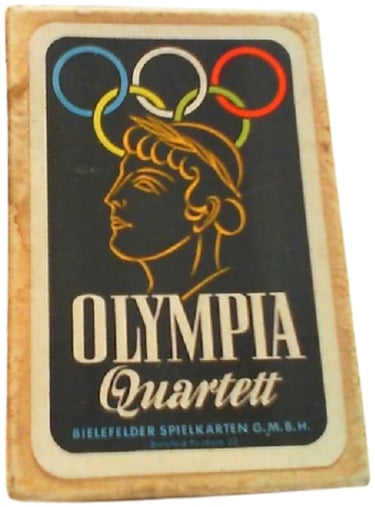 Vintage German Olympic Games Playing Cards