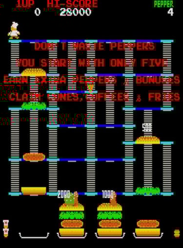 BurgerTime - Opening Demo