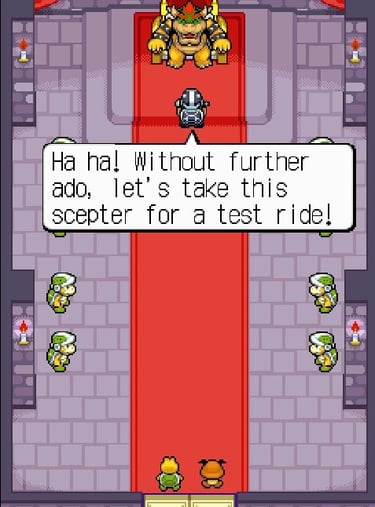 Super Princess Peach - Testing the Scepter