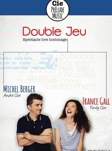Spectacle France Gall et Michel Berger