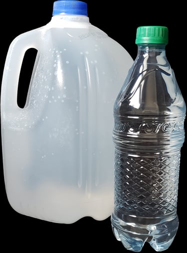 Filtered, Distilled & Bottled Water