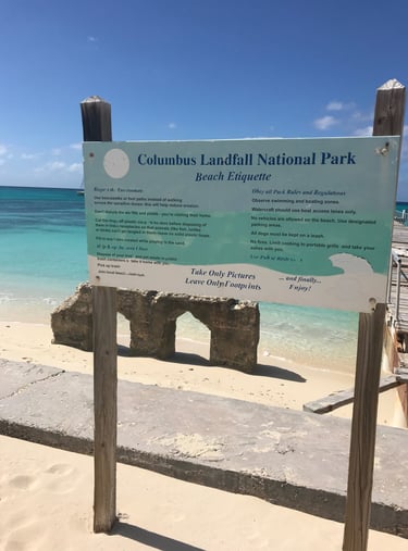 Columbus Landfill National Park Turks and Caicos