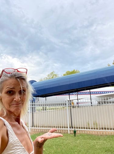 The Lisa Marie Jet at Graceland