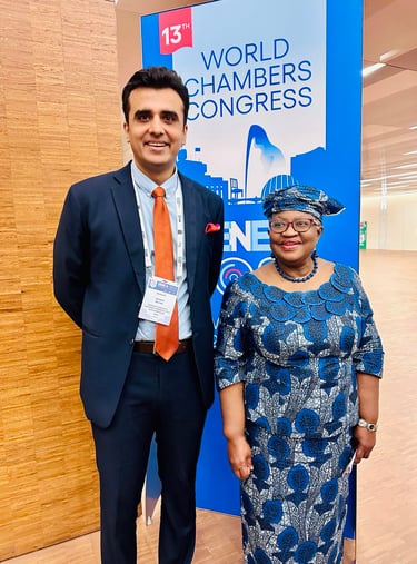Our President & CEO with DG of WTO