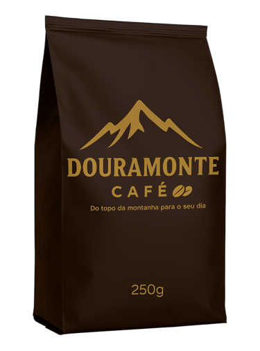 a bag of coffee beans and coffee beans