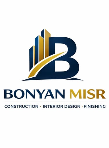 a construction company logo for bonyann msr construction