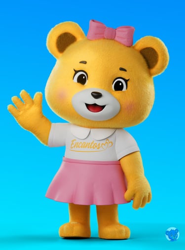 mascote 3D personagem 3D