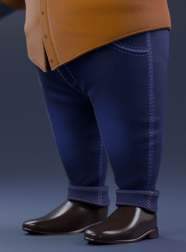 mascote 3D e personagem 3D