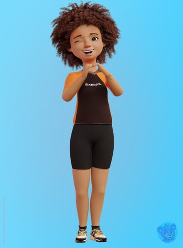 mascote 3d, personagem 3d