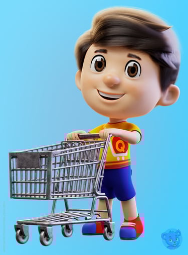 mascote 3D personagem 3D