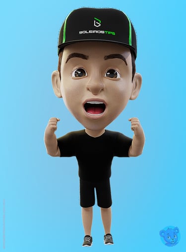 mascote 3D e personagem 3D