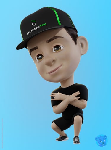 mascote 3D e personagem 3D