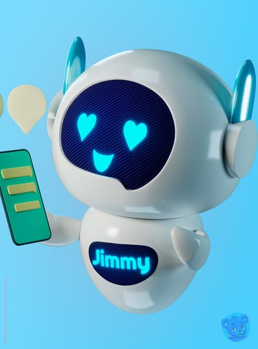mascote 3D e personagem 3D