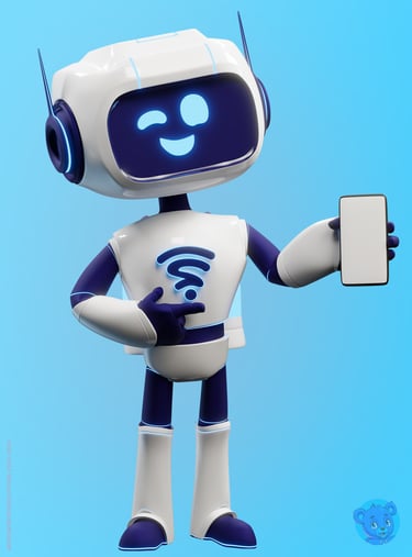 mascote 3D e personagem 3D