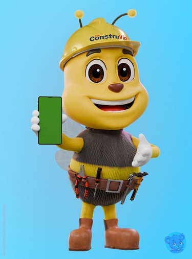 mascote 3D e personagem 3D