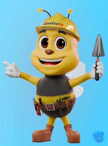 mascote 3D e personagem 3D