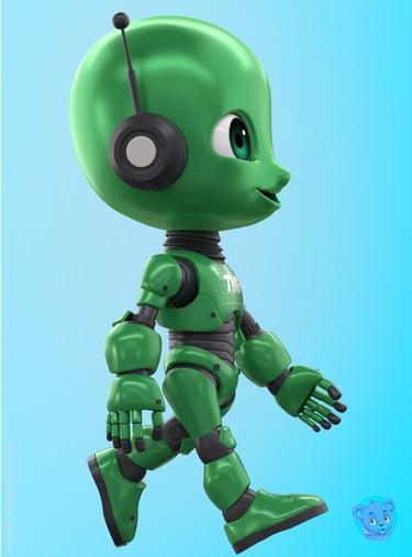 mascote 3d e personagem 3d