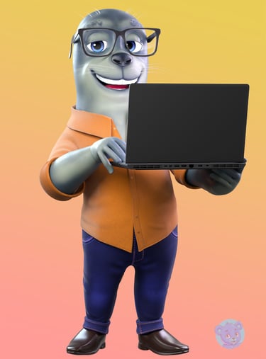 mascote 3D e personagem 3D