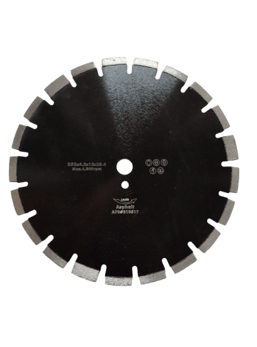 Disque laser asphalte 350