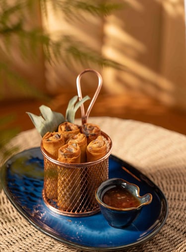 Social media content agency filming a brunch menu in Liberty Village, Toronto.