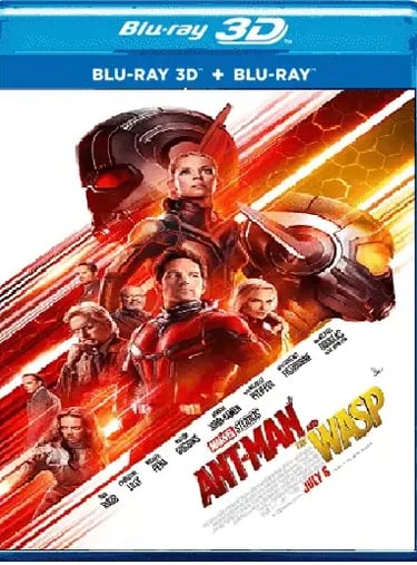 Ant-Man and the Wasp in 3d