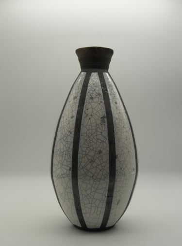 Crackle Glaze Raku